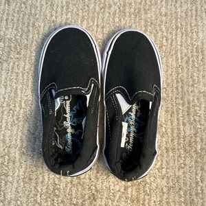 NEW! Tommy Bahama Toddler Black Slip-On Shoes